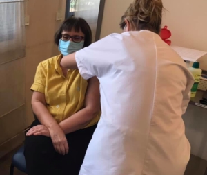 200 professionnels de santé vaccinés sur deux jours à l’hôpital Saint-Clair