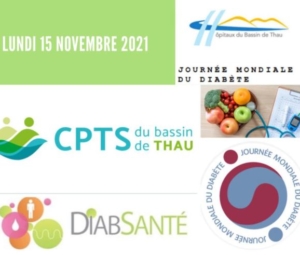 Lundi 15 novembre Journée Mondiale du Diabète – Dépistage gratuit galerie Auchan Sète